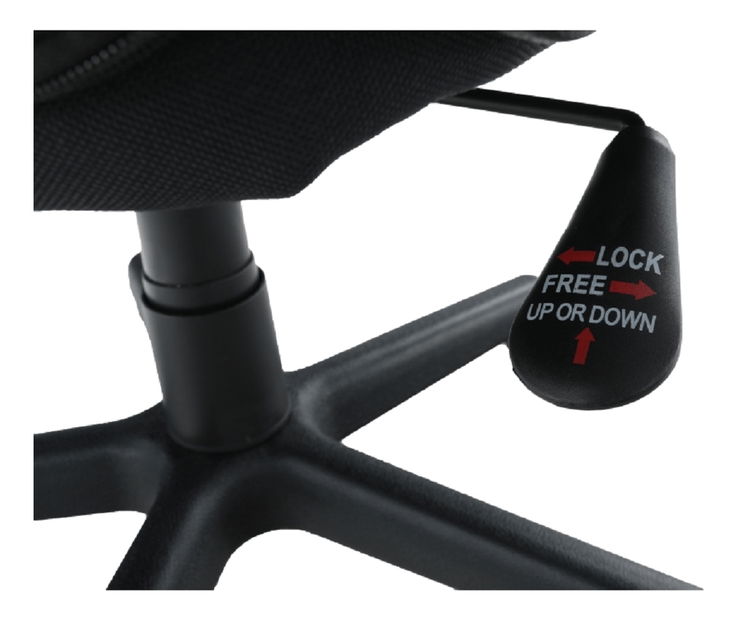 Irodai fotel Thama (fekete)