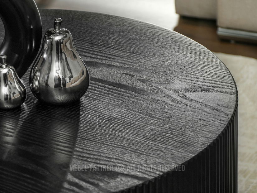 Konferenčný stolík Nixi (čierne drevo + čierna)