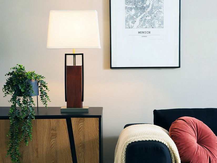 Stolná lampa Visala (biela)