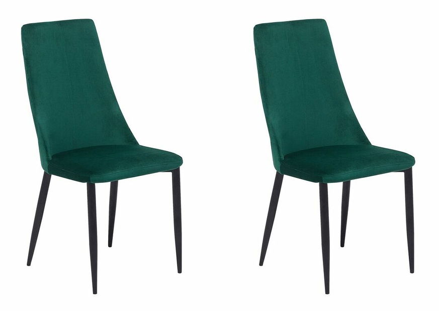 Set blagovaonskih stolica 2 kom. Clenot (smaragdna)