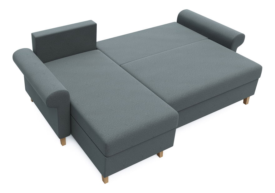 Rohová sedačka Ostrol (sivá) (L)