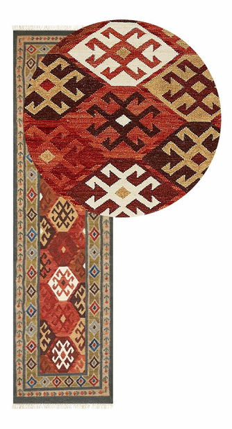 Koberec 80 x 300 cm Urty (viacfarebná)