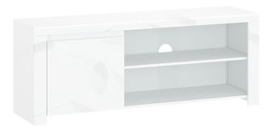 TV asztal/Szekrény Leona (fényes fehér)