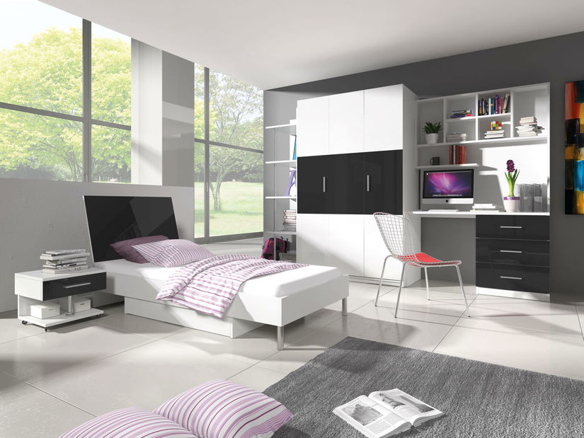 Diákszoba Ruth III (fehér + fekete)