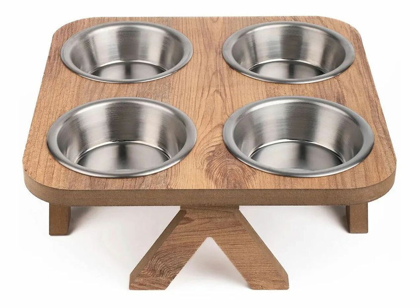 Súprava misiek pre domáce zviera Apia 3 (prírodná)