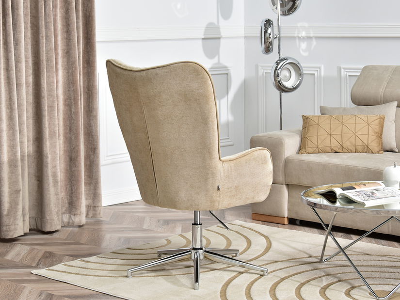 Relaxačné kreslo Trinidy (béžová)