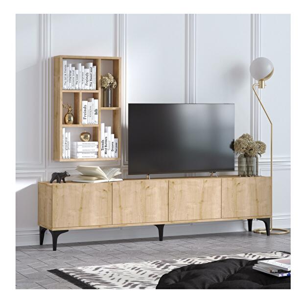 Mobilier living Momuka (stejar zafir) 