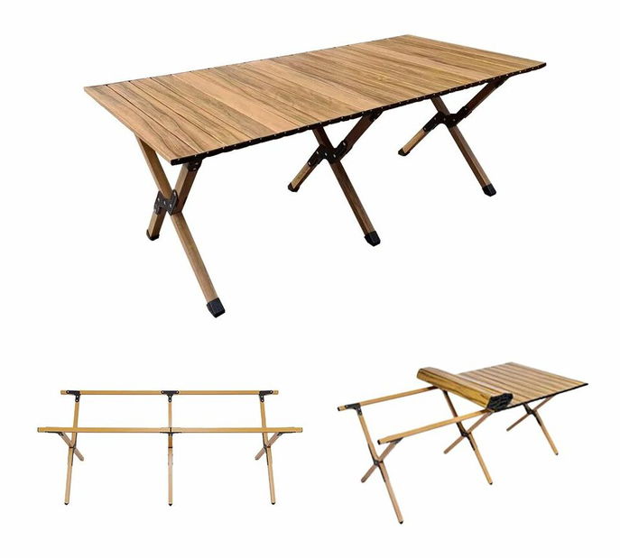 Stol za kampiranje ARTHUR (smeđa)