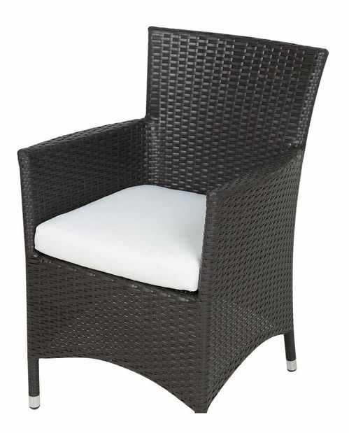 Set de masă pentru grădină TALIAN (ratan) (maro) (pentru 8 persoane)