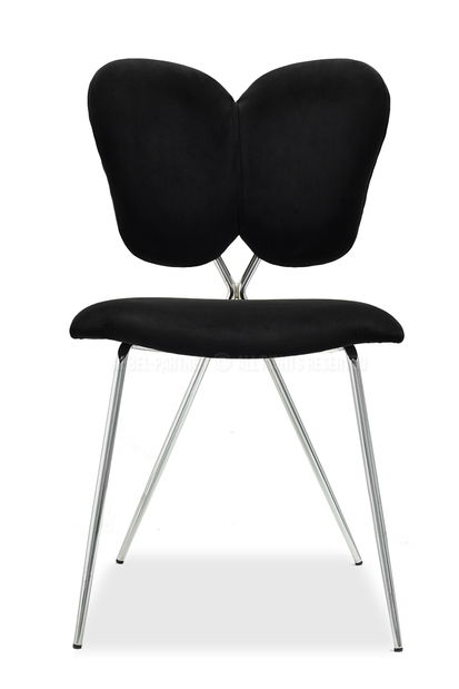 Stolička Wrangler (čierna + chrómová)