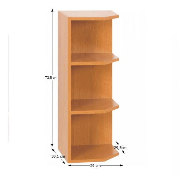 Dulap superior de bucătărie Leite MDF klasik W30N arin (D) *resigilat