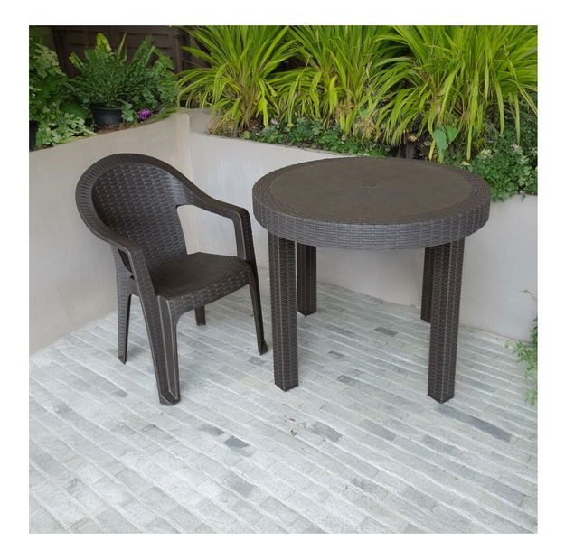 Kerti szék Zanjar (barna) 