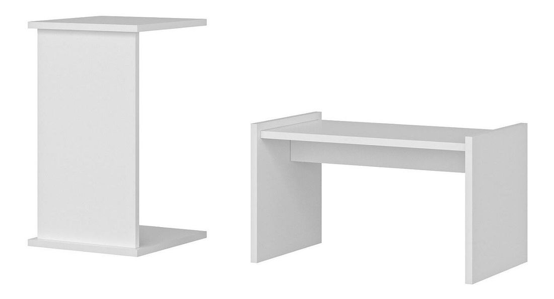 Kézi asztal Tedani (fehér)