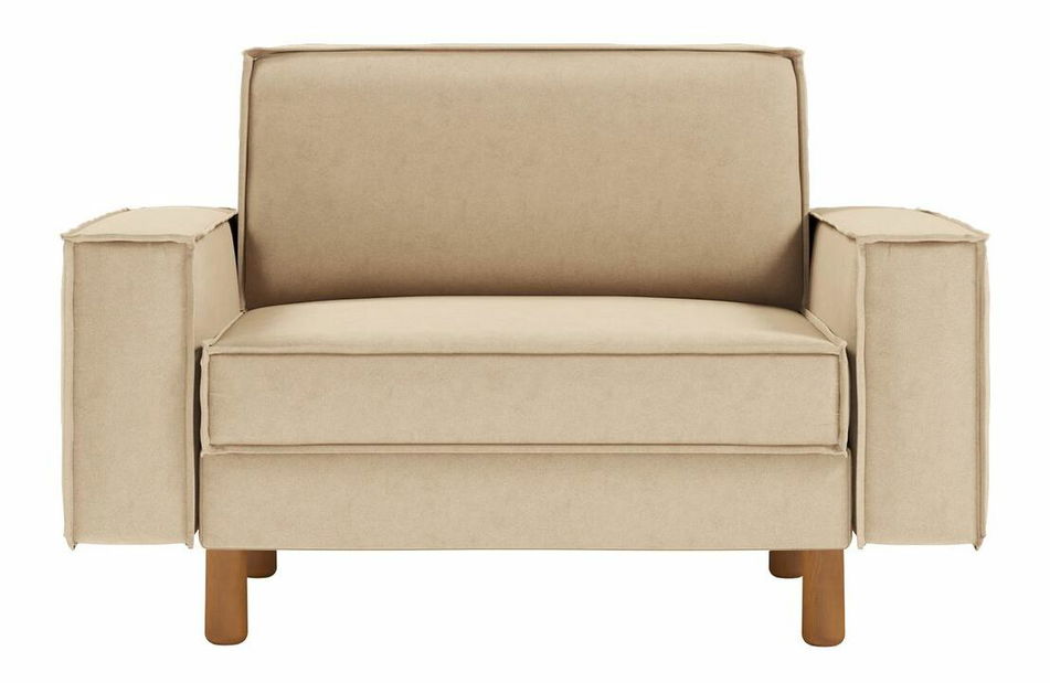 Kreslo Spary L (béžová + orech)