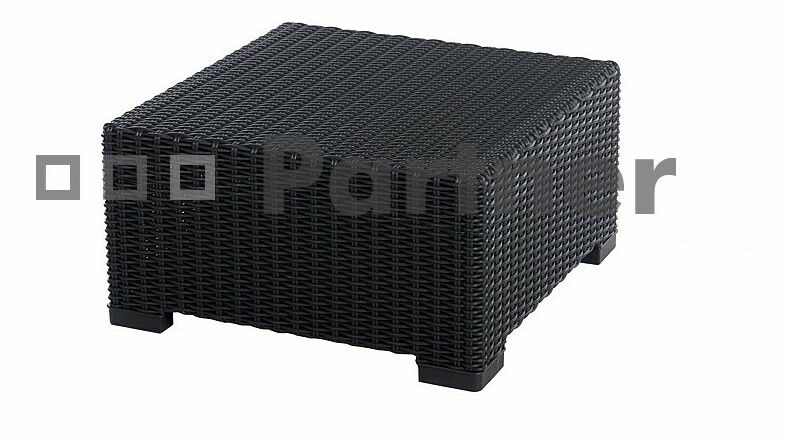 Záhradný nábytok California antracit (Umelý ratan) *vankúšiky chrbta ZADARMO