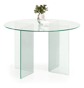 Blagovaonski stol Abunda (prozirno staklo)