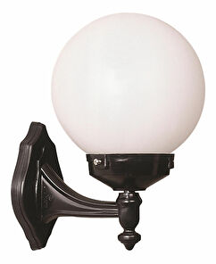 Vanjska zidna svjetiljka Bea (crna + bijela)