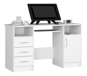 PC stolík Asegura (biela)