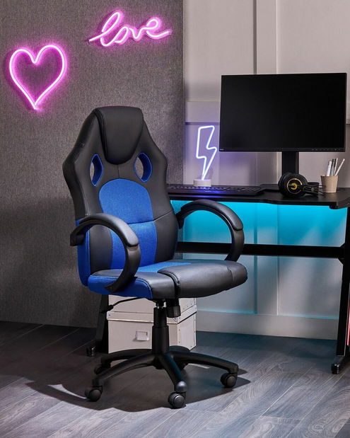 Kancelárska stolička Roast (kobaltová)