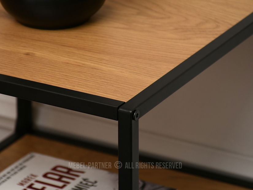 Noptieră Soren Ns (stejar + negru)