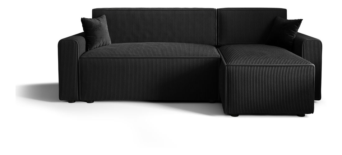 Rohová sedacia súprava Mirage Bis Sed (tmavosivá) (P)