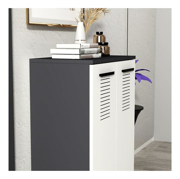 Skrinka Vipapo 7 (antracit + biela) 