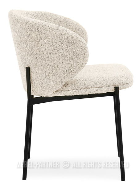 Scaun Marleen (tmavocrem + negru)