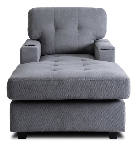 Kreslo Nuevos (svetlosivá) 