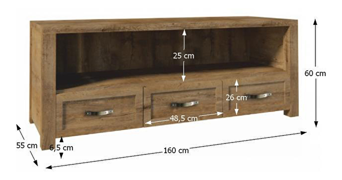 TV stolík/skrinka Nicodemus