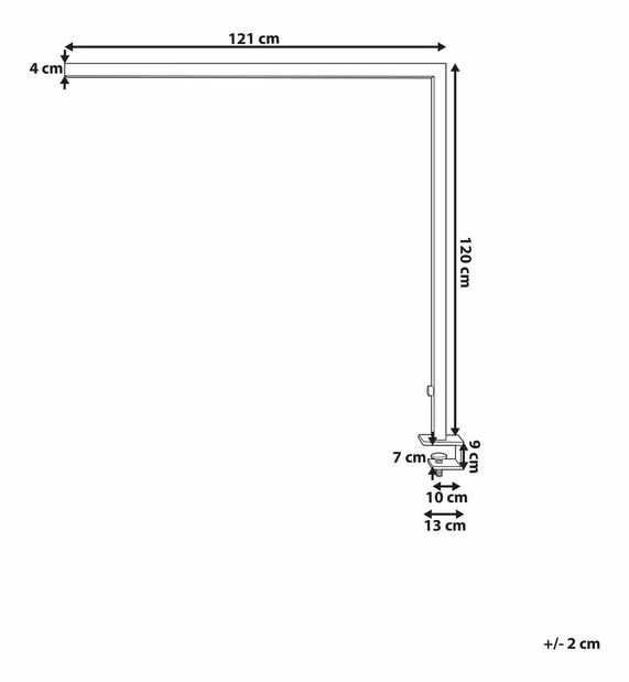 Lampă de masă Vagus (alb) 