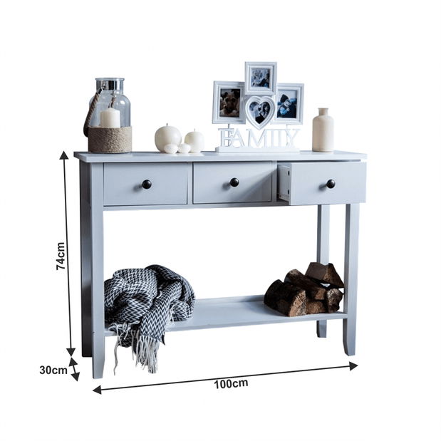 Masă condolă Niro (alb) *vânzare stoc