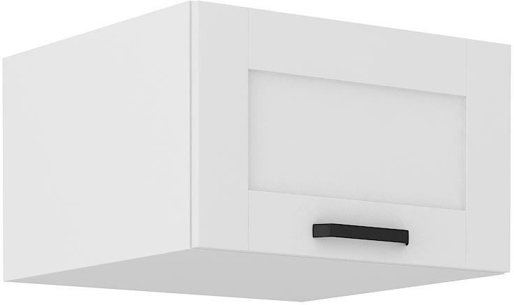 Horná kuchynská skrinka Lucid 60 NAGU-36 1F (korpus: biela + front: mdf biela)
