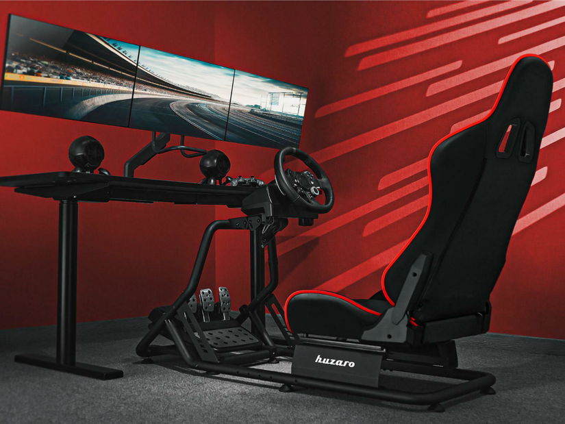 Trkaći kokpit Stabilo 6 (crna)