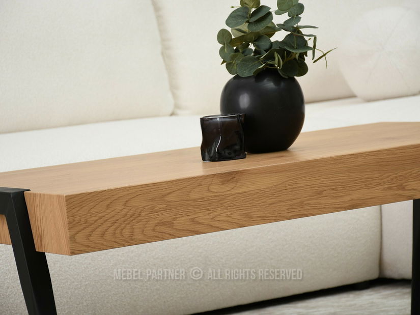 Konferenčný stolík Monton (dub + čierna)