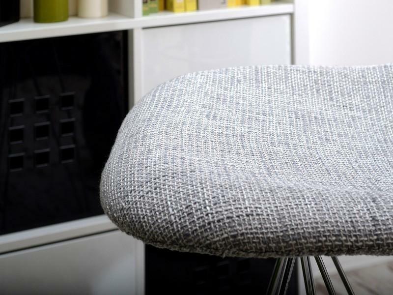 Scaun Epsie (gri + crom)