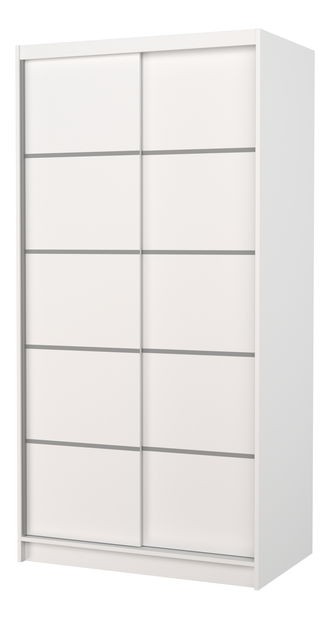 Šatníková skriňa Remea (biela)