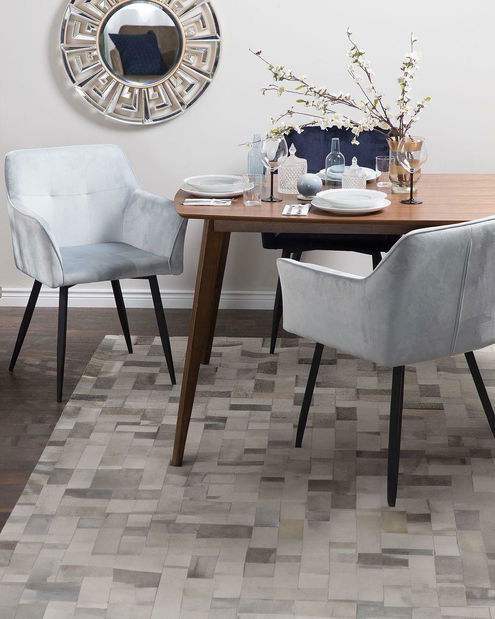 Set 2 ks jedálenských stoličiek Jasminka (sivá)