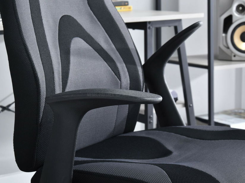 Fotelja Solet (grafit + crna)