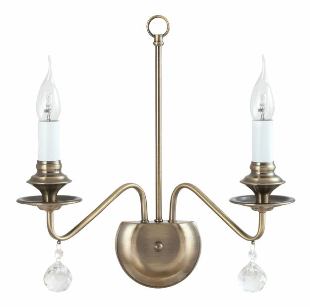 Nástenné svietidlo Beatrice 7057 (antická bronzová)