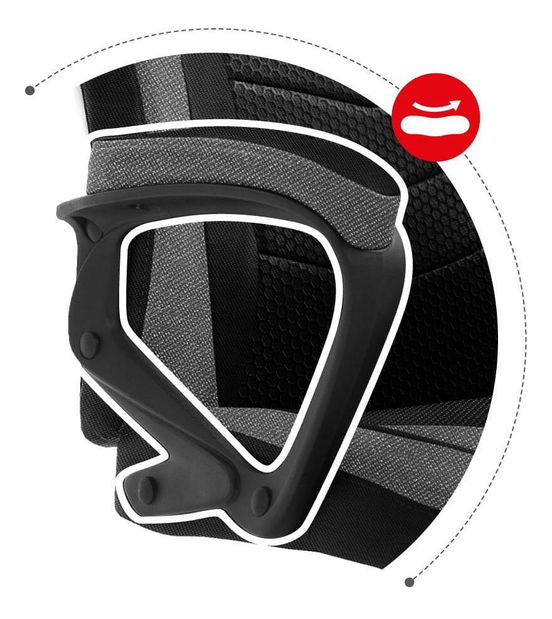 Herné kreslo Fusion 2.5 (čierna + sivá)