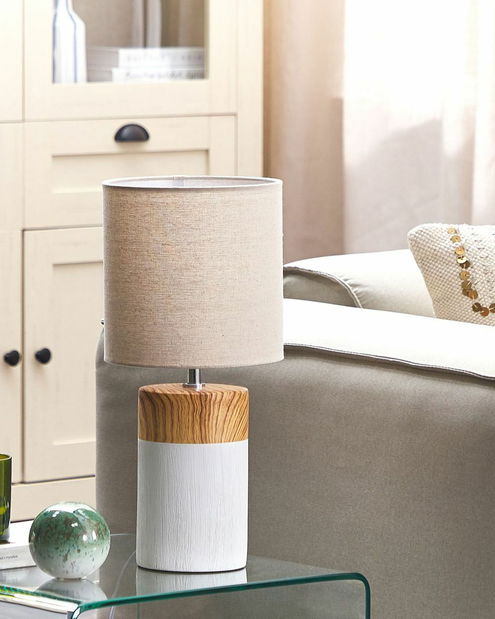 Stolná lampa Anette (béžová)