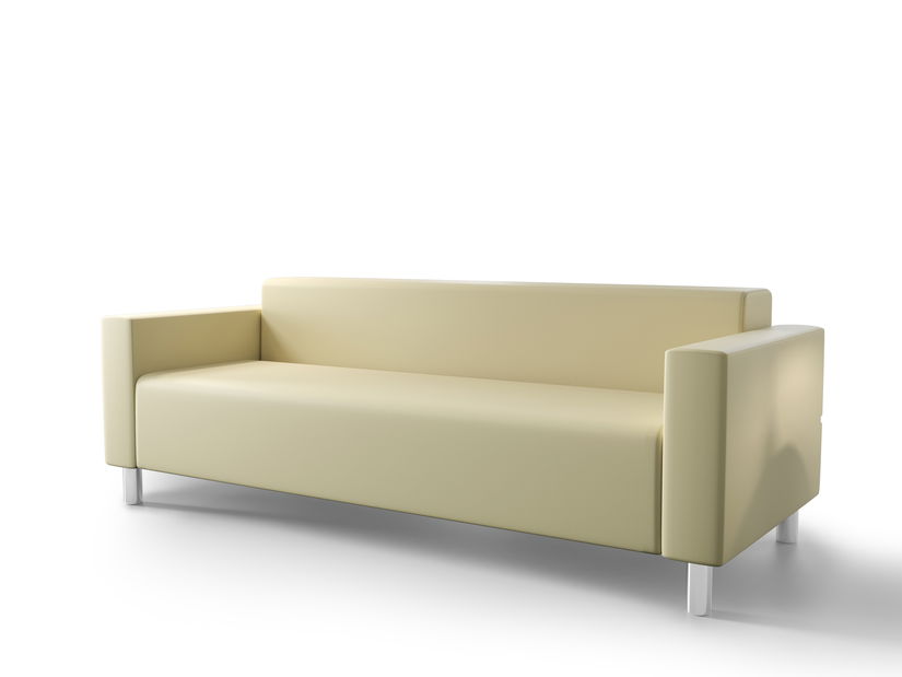 Canapea trei locuri Haven 3 (banană)