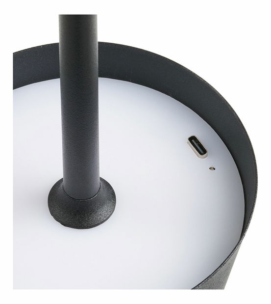 Stolová lampa Belinaora (čierna)