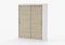 Šatníková skriňa Viola 04 (biela + dub sonoma)