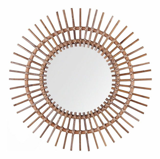 Nástenné zrkadlo Seminole (hnedá) 