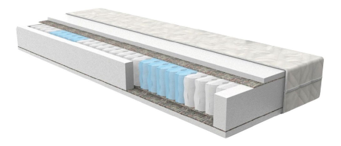 Madrac s džepićastim oprugama Adela 200x80 cm (T3)