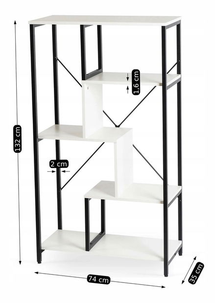 Raft Teshona (alb + negru) 