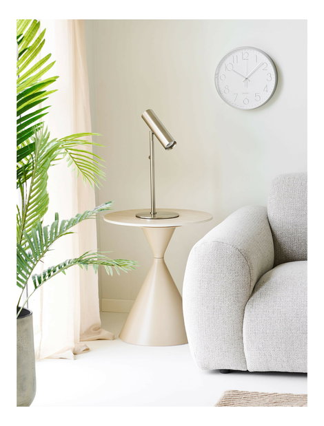 Stolová lampa Pindoria 1 (strieborná)