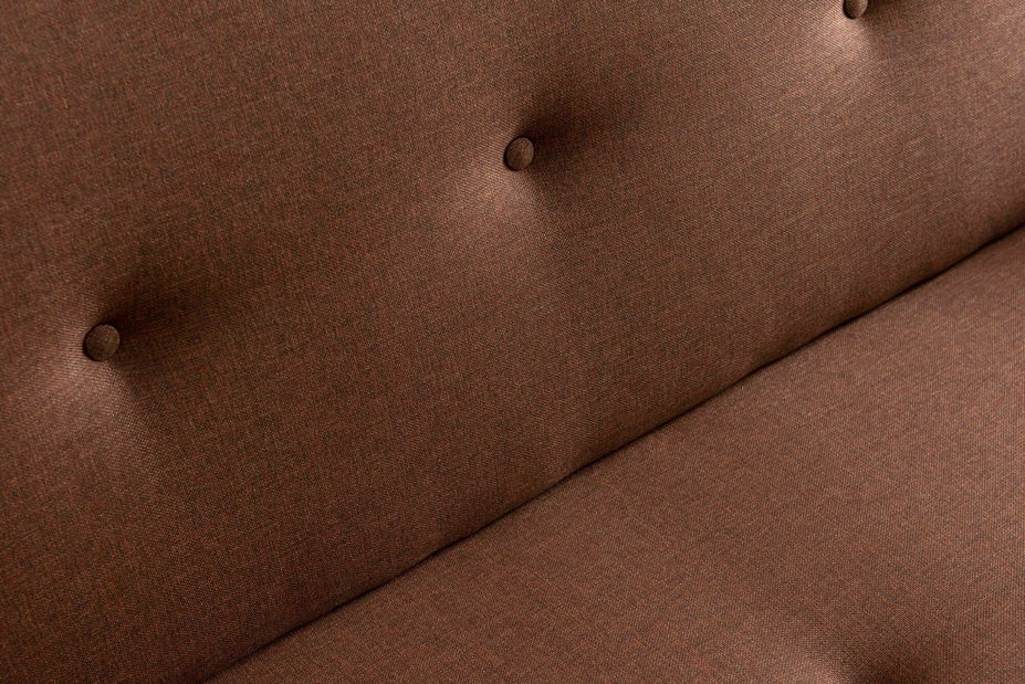 Canapea trei locuri Hamal (maro)