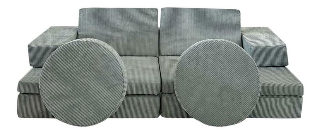 Kétszemélyes kanapé Puella (kék)